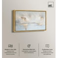 thumbnail image 2 of Erosion Canvas Coastal Abstracts by Art Remedy, Gold Frame, 45" x 30", 2 of 7