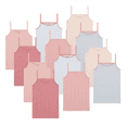thumbnail image 2 of Buyless Fashion Débardeurs Sans Étiquette pour Filles Col Rond en Coton avec Bordure et Sangle (12 Pack), 2 of 8