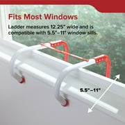 Kidde 2-Story Fire Escape Ladder with Steel Anti-Slip Rungs