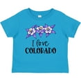 thumbnail image 3 of Inktastic I Love Colorado Columbine Flowers Boys or Girls Baby T-Shirt, 3 of 5