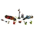 thumbnail image 2 of LEGO NINJAGO Legacy Kai?s Blade Cycle & Zane?s Snowmobile 70667 Building Kit (376 Pieces), 2 of 7