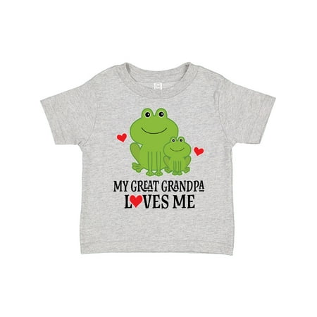 

Inktastic My Great Grandpa Loves Me Boys Gift Gift Toddler Boy Girl T-Shirt