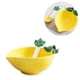 thumbnail image 1 of Cuenco de cerámica creativo en forma de fruta con cuchara, ensaladera de verduras, cuenco for postre, plato for servir, 1 of 6