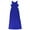 Blue - dpazure, variant on Ralph Lauren Womens Cutout Crepe Maxi Dress, Blue, 8