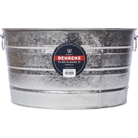Behrens 11 gal. Steel Tub Round