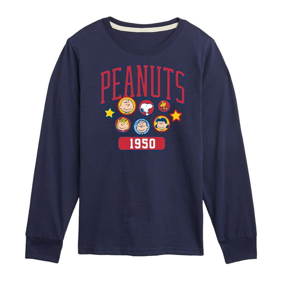Peanuts - Peanuts Crew Athletic - Youth Long Sleeve Tee