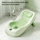 thumbnail image 3 of Soporte para Bañera de Bebé, Asiento Suave Para Bañera de Bebé, Bañera de Recién Nacido con Termómetro, Bañera de Bebé Antideslizante Antideslizante Párr., 3 of 7