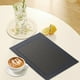 thumbnail image 1 of Mantel Individual Macarena antideslizante 30 x 45 cm lavable negro, 1 of 8