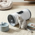 thumbnail image 5 of Two-Way Cat Tunnel with Crinkle Noise, Collapsible Design for Storage and Interactive Play, 5 of 6