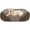 Dark Brown, variant on Medium Orthopedic Dog Bed - Rectangle Washable Calming Pet Cuddler with Anti-Slip Bottom, Size 25"x21"x8"