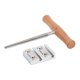 thumbnail image 2 of Escariador de orificios para clavijas de violín, herramienta de escariado, resistente, compacta, ergonómica, con mango de madera, para luthier, kit de, 2 of 9