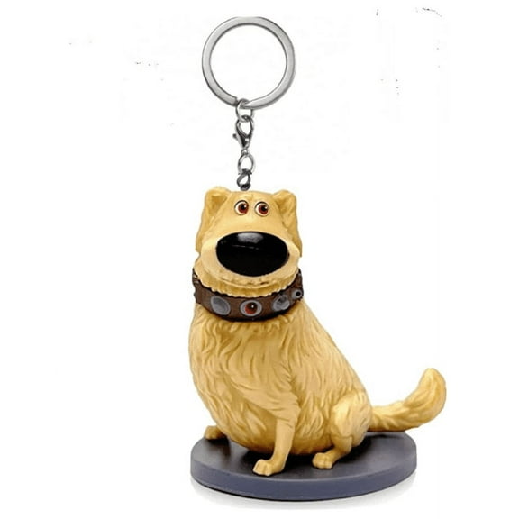 Dug Yellow Dog 4” PVC Key Ring Keychain Figure Figurine Charm Ornament UP