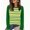 # Yellow, variant on Long Sleeve Shirts for Women Crewneck Striped Tshirts Casual Fall Tops Black 3XL