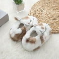 thumbnail image 4 of Yindaity Toddler Boy Slippers Toddler Kids Slippers Bunny Design Indoor Plush Shoes(Beige,5), 4 of 6
