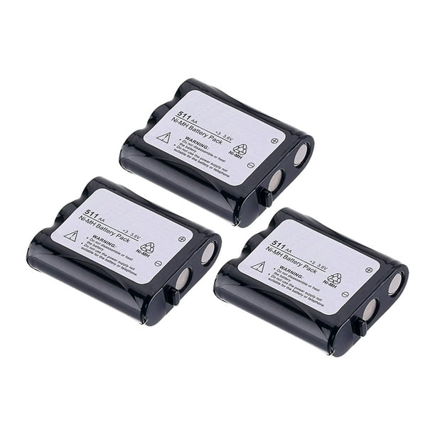 Replacement for Panasonic PP511 Cordless Phone Battery (850mAh, 3.6v