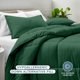 thumbnail image 2 of Juego de edredón Bare Home California King ultra suave verde bosque, 2 of 8