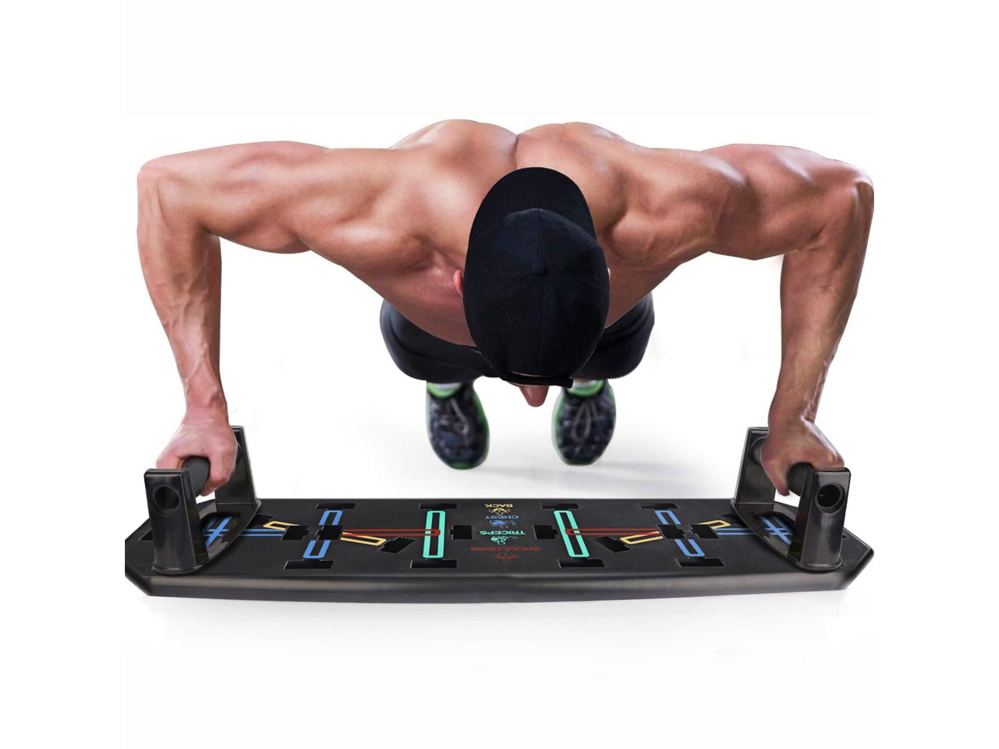 Push Up Rack Board Plank Rack Flat Support Frame GYM Sports Fitness Equipment 