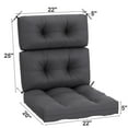 thumbnail image 6 of YEERSWAG 45x22 in Outdoor High Back Chair Cushion,Waterproof Patio Chair Cushion,Seating Cushions Set, 6 of 6