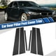 thumbnail image 2 of 1 Juego de cubierta de postes de pilar de puerta de coche con patrón de fibra de carbono brillante para BMW 3 Series F30 2012-2018, 2 of 6