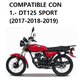 thumbnail image 2 of Amortiguador Trasero Para Moto Italika Ds150 Rojo, 2 of 4