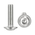 thumbnail image 1 of Unique Bargains M6 x 22mm 304 Stainless Steel Flanged Button Head Socket Cap Screws 20 Pack, 1 of 5