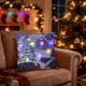 thumbnail image 5 of Funda de almohada de poliéster, decoración navideña, almohadas LED navideñas, regalos navideños, almohadas LED que pueden parpadear o permanecer encendidas, dos modos de cambio, cojines de sofá estamp, 5 of 6