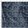 thumbnail image 4 of Soimoi Blue Poly Georgette Fabric Leopard Animal Skin Print Fabric by Yard 52 Inch Wide, 4 of 6