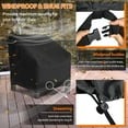 thumbnail image 5 of STARTWO Patio Chair Covers 2 Pack Outdoor Furniture Covers Waterproof Fit for 32" Lx 37" W x 36" H, Lounge Deep Seat Cover, Heavy Duty Chair Covers for Lawn Furnitures, 5 of 8