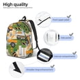 thumbnail image 5 of Balery Construction Machinery1 Vintage Canvas Backpack for Men and Women - Large Capacity, Durable Travel Laptop Bag for School, Work, Hiking, and Outdoor Activities, 5 of 7