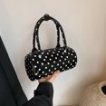 thumbnail image 3 of Bolso cilíndrico, bolso pequeño de moda, bolso de mensajero, nueva tendencia 2025, bolso casual INS, bolso de hombro japonés y coreano simple, 3 of 4