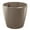 Taupe Gloss, variant on Lechuza USA 9" Glossy Gray Classico Round Planter with Water Reservoir