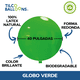 thumbnail image 3 of Globos verdes de 40 pulgadas (10 pzas), 3 of 3