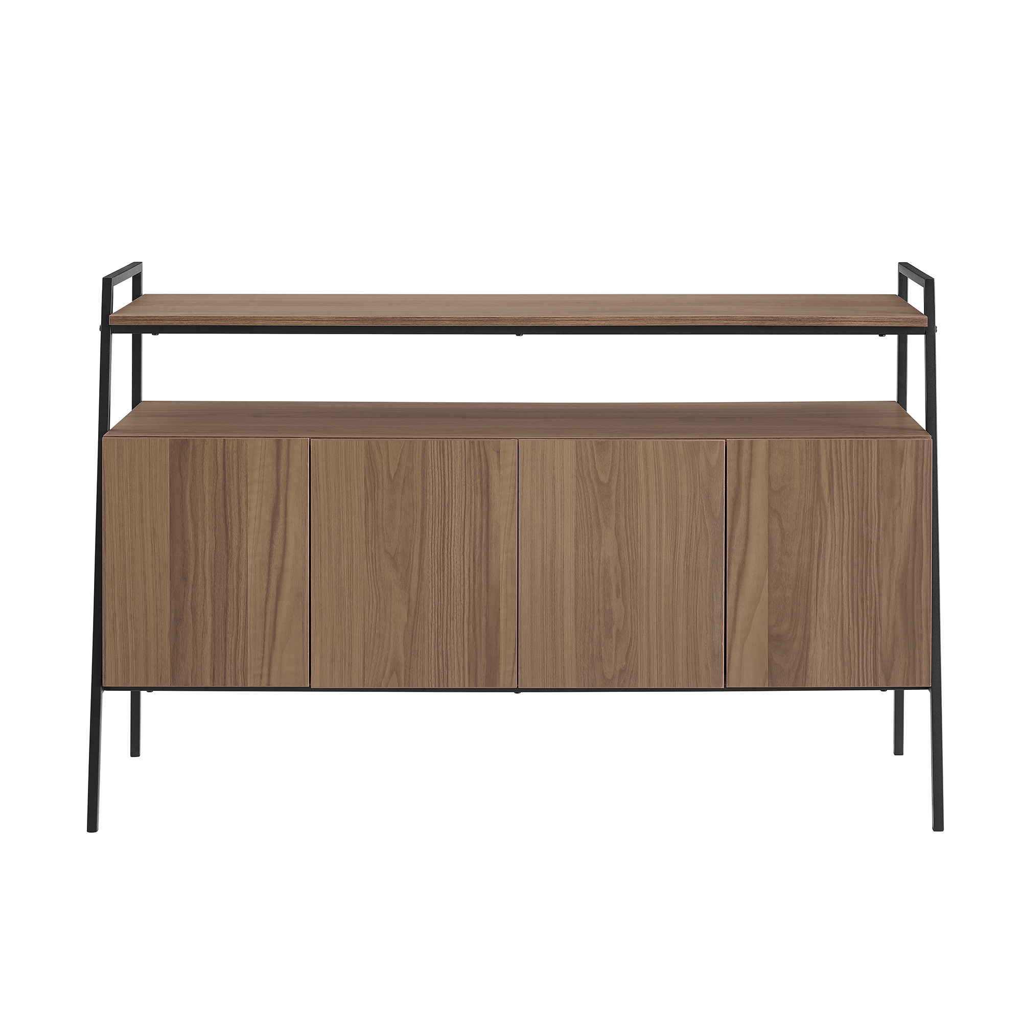 Manor Park Urban Industrial TV Stand for TVs up to 56", Mocha