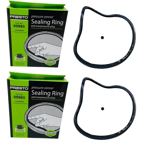 2 Pk, Presto Pressure Cooker Sealing Ring 09985