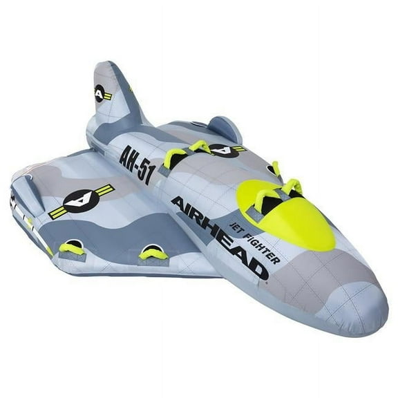 Fighter Jet 4 Rider Towable Tube