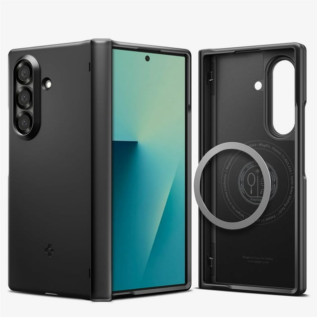 Funda Spigen Airfit Pro Magfit para Galaxy Z Fold 7, color negro
