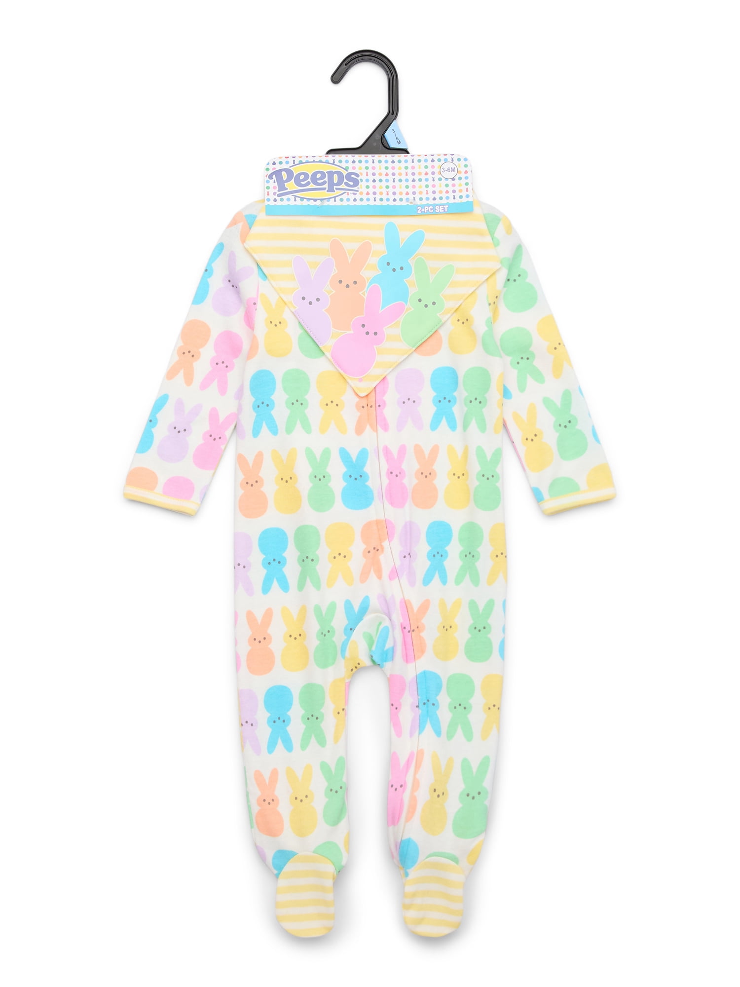 Peeps Baby Easter Layette Gift Set, 2-Piece, Sizes Newborn-6/9 Months