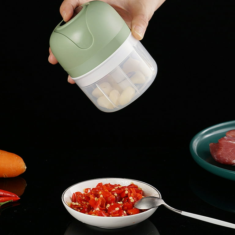 XunW Food Chopper Spice Grinder Electric Mini Garlic Chopper