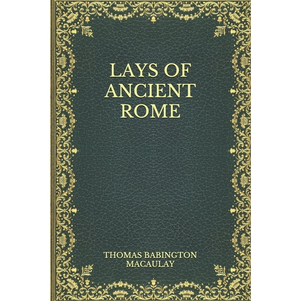 lays of ancient rome