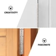 thumbnail image 6 of FUEENIRVA Continuous Stainless Steel Hinge for Door Smooth Quiet Opening, 6 of 6