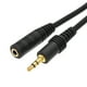 thumbnail image 3 of Cable de extensión audio 3.5mm macho a hembra, color negro, 5 metros de largo, conector chapado en oro, material plástico, tamaño de paquete 12x12x2.5 cm, peso aproximado 90g., 3 of 6