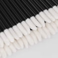 thumbnail image 4 of 100 aplicadores desechables para varita de labios, cepillo para labios, aplicador de maquillaje, kits de herramientas de belleza, color negro TUNC Sencillez, 4 of 5