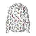thumbnail image 3 of Haiem Milk Tea UPF 50+ Fishing Shirts for Men Long Sleeve UV Sun Protection Hoodie Non-Mask Outdoor Hiking Shirts, 3 of 9