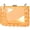 Orange, variant on Kukuzhu Women Acrylic Transparent Evening Bags Diamond Purses Clutch Bag Chic Banquet Handbag