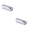 thumbnail image 2 of Silver Double Sided End Tom Drum Screws with Mounting Lugs Style A 2Set, 2 of 6