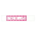 thumbnail image 2 of MOOLAH Self-Sealing Currency Bands, Pink, $250.00, Pack of 1000 Straps, 2 of 5