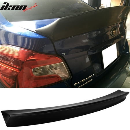Sti Trunk - Fits 15-17 Subaru WRX / STI & 12-16 Impreza 4Dr Unpainted Duckbill Trunk Spoiler