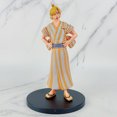 thumbnail image 4 of Figura Wano de One Piece Kimono Luffy Zoro Sanji DXF conjunto completo de adornos modelo en caja, 4 of 5