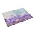 thumbnail image 3 of MKHERT Oil Painting Purple Onion Flower Doormat Rug Home Decor Floor Mat Bath Mat 23.6x15.7 inch, 3 of 3