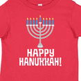 thumbnail image 4 of Inktastic Happy Hanukkah Menorah Boys or Girls Toddler T-Shirt, 4 of 5